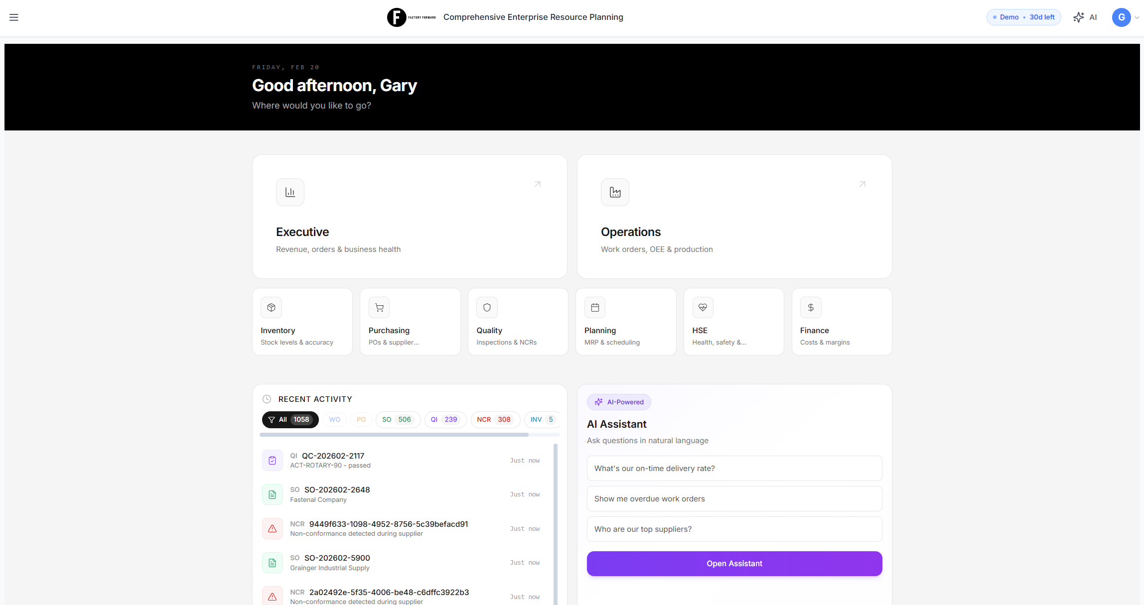 Intelligent Home Dashboard